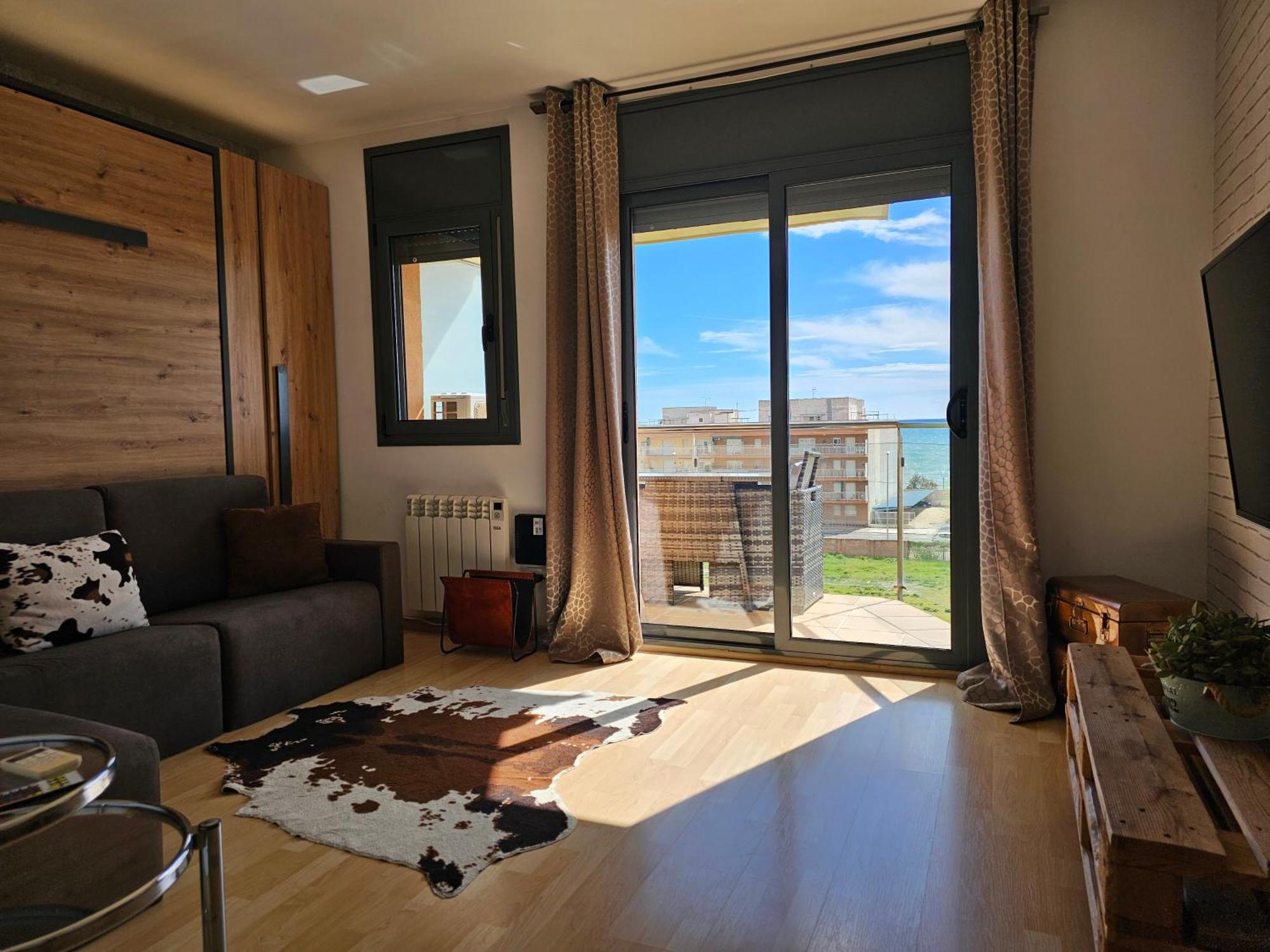 Apartment Beach Front Canet Canet De Mar Exterior foto
